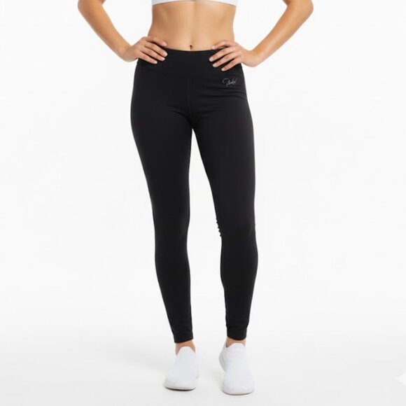 Paradox Merino Blend Base Layer Black Women's Leggings Pants Size L - Picture 1 of 7